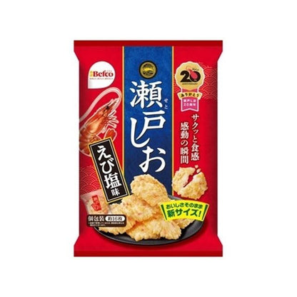 Befco Seto Shio Senbei Rice Crackers Shrimp Flavor 76g