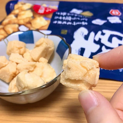 Kameda Katabutsu Salted Fried Rice Crackers Senbei 55g (Pack of 3 Bags)