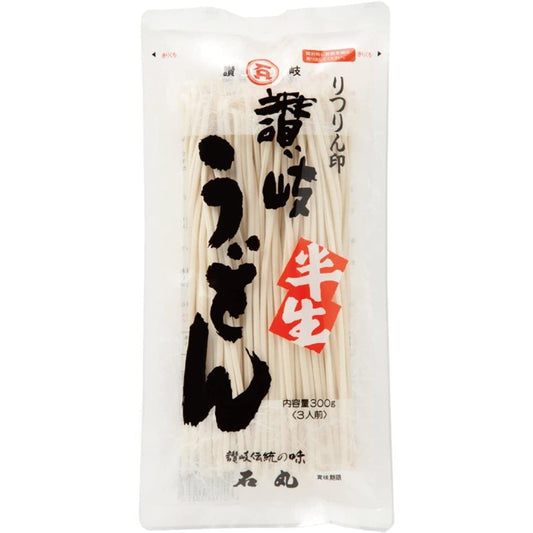 Ishimaru Sanuki Udon Half Dried Udon Noodles 300g